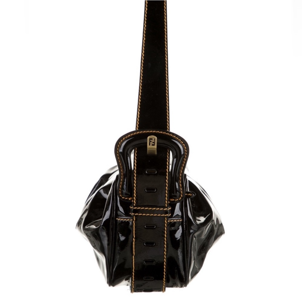Fendi Patent Leather Shoulder Bag - Picture 4 of 13